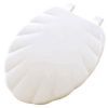Church 122EC Elongated Toilet Seat with Shell Design